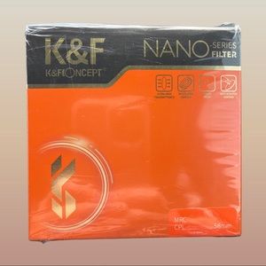 K&F Concept Nano Series Polarizer CPL Filter 58mm